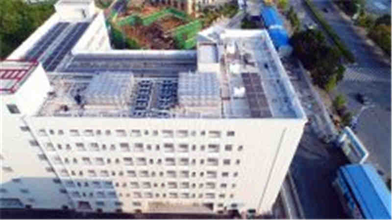 湛江某高校宿舍300吨太阳能空气能热水安装工程