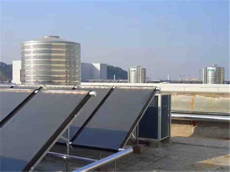 空气能配太阳能热水安装工程