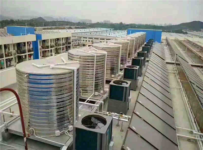 100-500人宿舍太阳能空气能热水工程方案